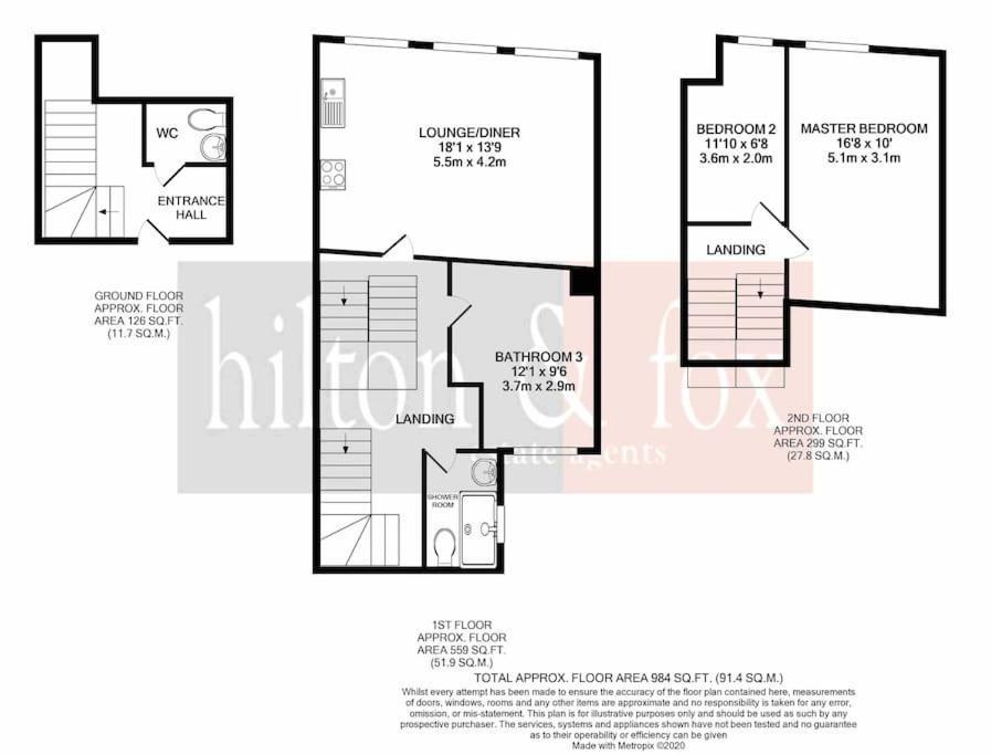 3Br Duplex Penthouse Harrow Centre Apartamento Exterior foto